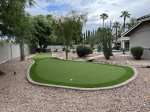 Play Bocce ball on the brand new turf